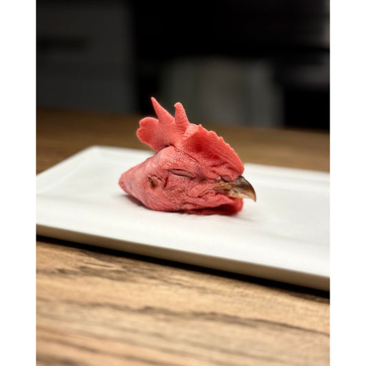 Raw Pasture Raised Chicken Head